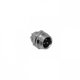 thumbnail image 1 of GX12MC-3 Conector de Chasis Macho 3 contactos GX12 Soldable Tipo Aviación, 1 of 4