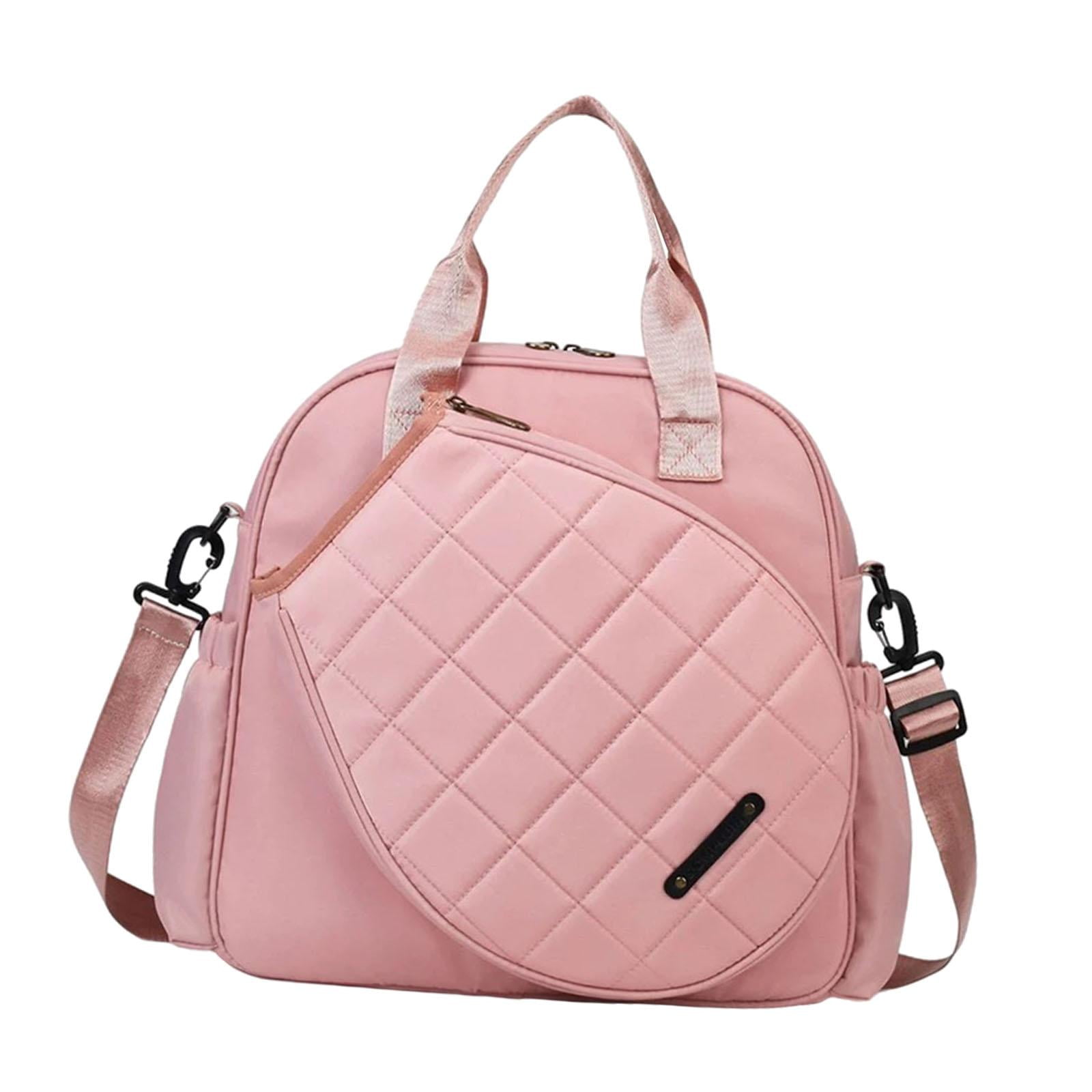 Ioensy - Bolsa De Tenis Para Jugadores, Gran Capacidad, Para Deportes Al Aire Libre, Profesional, Color Rosa