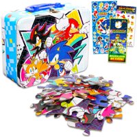 Paquete De Rompecabezas Con Forma De Lonchera Sonic The Hedgehog Para Niños