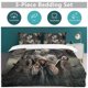 thumbnail image 5 of Moon Knight Family Bed 3 Piece Set Personalized Bedding Decor for Kids And Teens Anime Student Dormitory Cover, 5 of 5