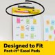 thumbnail image 3 of Soportes para bloc de caballete Post-it, paquete de 2, 38 cm, gris, 3 of 9