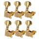 thumbnail image 3 of Clavijas De Afinación Sintonizadores Cabezales Cerrados Para Guitarra Eléctrica Acústica 6R Dorado, 3 of 3