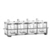 thumbnail image 1 of Set 4 Frasco Especiero Condimentero Multiuso 210ml + Cuchara, 1 of 3