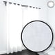 thumbnail image 2 of Set De Cortinas Visillo 2 Paños De 140 X 220 Cm Blanco, 2 of 3