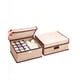 thumbnail image 2 of Pack De 2 Canastillos Organizador 32cmx26cm Color Beige, 2 of 4