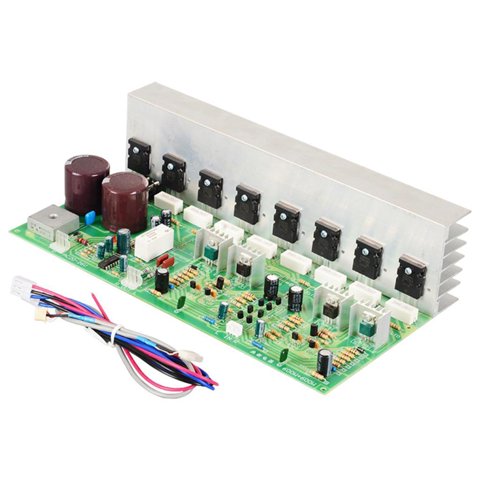 Magideal - Placa Amplificadora Ad600W, Chip De Audio 2Sc5200, Accesorio De Buena Calidad De Sonido, Alta Potencia, Módulo De Audio Estéreo De Doble Canal Máximo