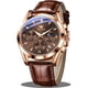 thumbnail image 1 of Reloj Analógico 40 Mm Cronógrafo Correa De Piel Hombre, 1 of 3