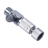 Magideal - Adaptador De Aerógrafo, Adaptador De Desconexión De Acoplamiento De Aerógrafo, Accesorios Para Aerógrafo Portátil, Conector De Desconexión De Aerógraf