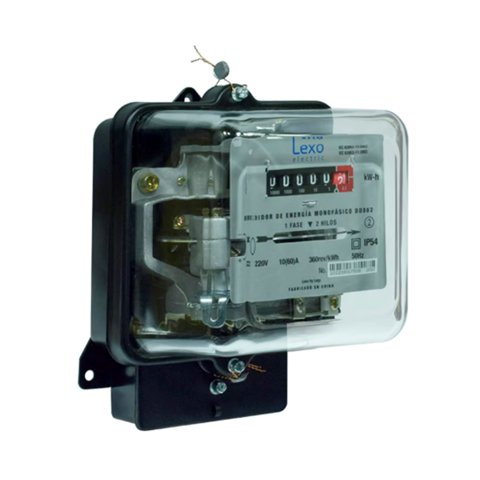 Medidor Monofásico Análogo Electromecánico 10(60) Certificado - Lexo
