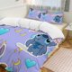 thumbnail image 2 of Stitch I Love You 3 Pieces Duvet Cover Set Full Size Super Soft Fade Resistant Microfiber, 2 of 4