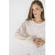 thumbnail image 2 of Blusa Romántica Guadalupe Crudo crema L, 2 of 5