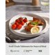 thumbnail image 5 of Platos de ensalada famiware 20 cm 6 uds Vainilla blanco, 5 of 8