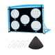 thumbnail image 5 of Fútbol Goal Práctica Combinación Objetivos Red De Fútbol Para Parque Jardín Patio Azul 150cm Longitud, 5 of 5
