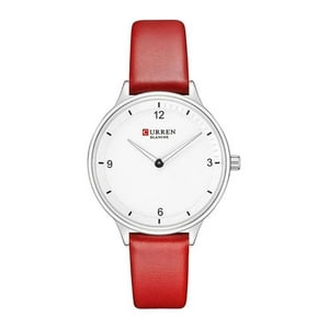 Reloj Analogo Rojo Curren C9039L_4