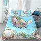 thumbnail image 1 of Purple Mermaid Duvet Quilt Covers Pillow Case Bedding Sets3-Piece Bedding Set (1 Duvet Cover + 2 Pillow Shams), 1 of 3