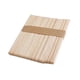 thumbnail image 2 of 50 piezas de palo de paleta de madera plana palitos de helado de madera bricolaje modelo de construcción 114 x 10 x 2 mm, 2 of 5