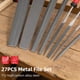 thumbnail image 3 of Juego de limas CAFFORIK 27 piezas – limas de metal, madera y acero, 3 of 7