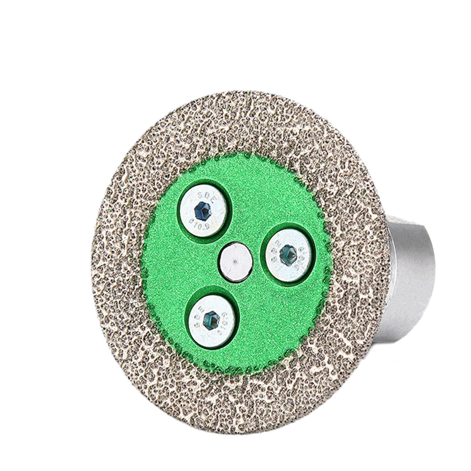 Magideal - Accesorios De Herramientas Prácticas De Rueda De Molienda De Cuchilla De Corte Grabado De Multipropósito Multipropósito Para Cerámica De 4Cm M14
