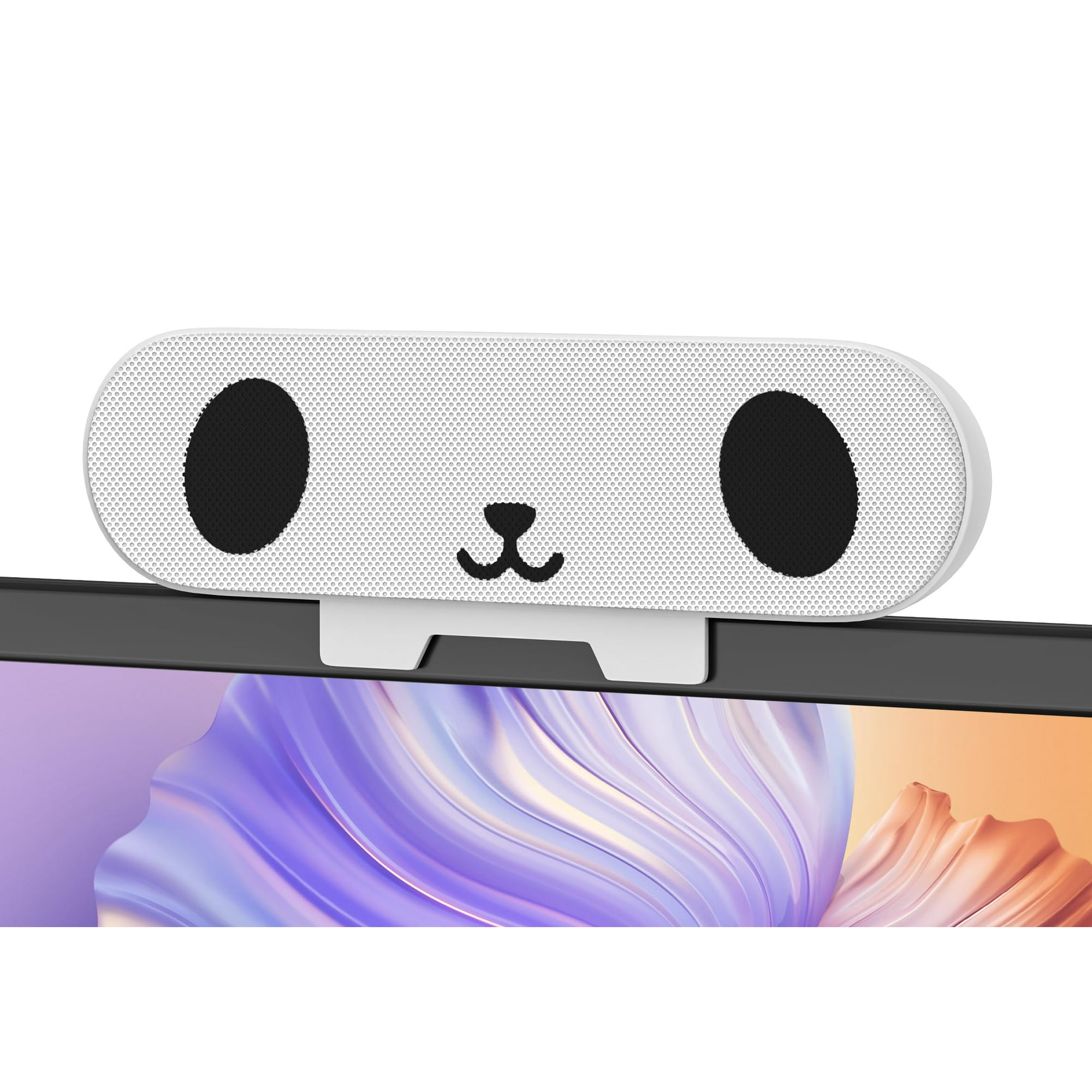 Altavoces De Ordenador Lxtnfu Para Monitor De Escritorio Usb-c Blancos