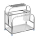 thumbnail image 1 of Estante Para Utensilios De Cocina De Acero Inoxidable Estante De Cocina Para Gabinete Despensa Cocina Plata, 1 of 3