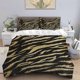 thumbnail image 1 of Golden Tiger Pattern Digital Print Set Polyester Comfort Fabric Bedroom/Guest Room Decor, 1 of 1