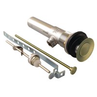 Desagüe Desplegable Kingston Brass Kb1003 Con Rebosadero De Latón Envejecido