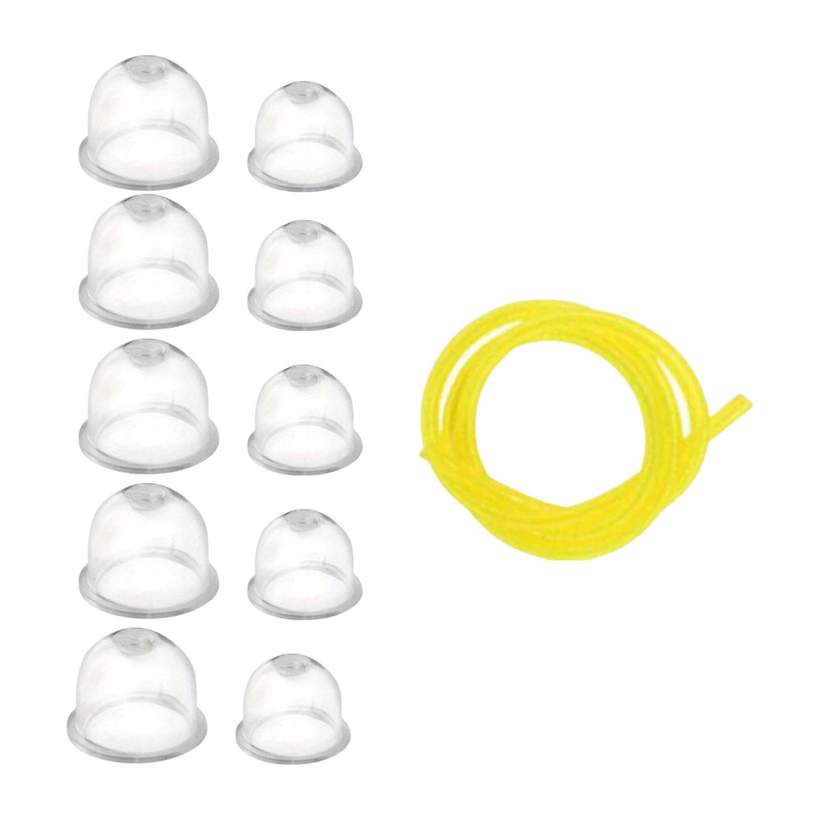 Magideal - Kit De Línea De Combustible De 23 Mm Y 19 Mm, Bombillas De Aceite, Accesorios De Repuesto Para Desbrozadora Profesional De 60 Cm, Filtro De Tubería De