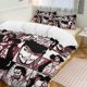 thumbnail image 1 of Drule Mihawk Bed Duvet Cover Funny Anime Cartoon Bedding Se Lightweight3 Piece Comforter Se, cases, 1 of 5