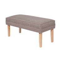Máxima Design - Banqueta Style Gris Beige Omega 100X40X40 Cm
