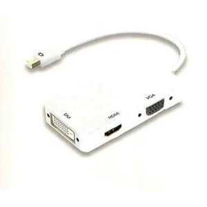 Nexioa - Adaptador Mini Displayport 4K A Hdmi-Vga-Dvi