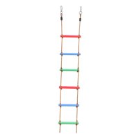 Magideal - Escalera De Cuerda Para Escalar, Escalera Exterior De Seis Escalones Para Niños, Niños Y Niñas