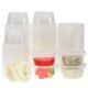 thumbnail image 1 of Vasos Desechables de Plástico para Porciones Freshware 60 mL con Tapas, Set de 400, 1 of 3