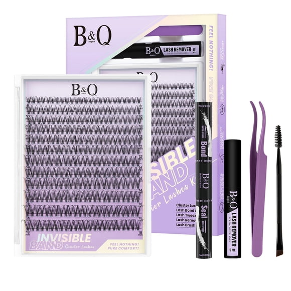 Kit de extensión de pestañas B&Qaugen Venus Lash Clusters Natural