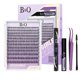 thumbnail image 1 of Kit de extensión de pestañas B&Qaugen Venus Lash Clusters Natural, 1 of 7
