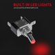 thumbnail image 2 of Interruptor DaierTek con luz LED roja de 12 V y 20 A con cubierta de seguridad, 2 of 7