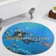 thumbnail image 5 of Subnautica Alfombra Redonda de Felpa Coral, Antideslizante, No Desprende Pelusas, Lavable y Duradera para Salón, Dormitorio y Habitación de Niños 60cm, 5 of 6