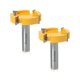 thumbnail image 1 of Broca fresadora POWERTEC para planchas aplanada, 1/2 vástago, 2 diámetros, 1 of 6