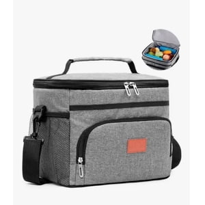 Riqui - Lonchera Termica Gris