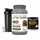 thumbnail image 2 of Pack Proteina Iso Shake 2,2lb Chocolate Dubai + Creatina Sin Sabor 300gr + Shaker, 2 of 2