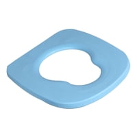 Magideal - Asientos De Inodoro Taburete Panel Orinal Sillas Hogar Panel Ancho Ancianos Bordes Redondeados Material Grueso Ligero Fuerte Capacidad De Carga , Ovalado Con Agujero Elipse Con Agujero