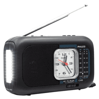 Philco - Radio Solar De Emergencia Bluetooth-Am/Fm/Sw