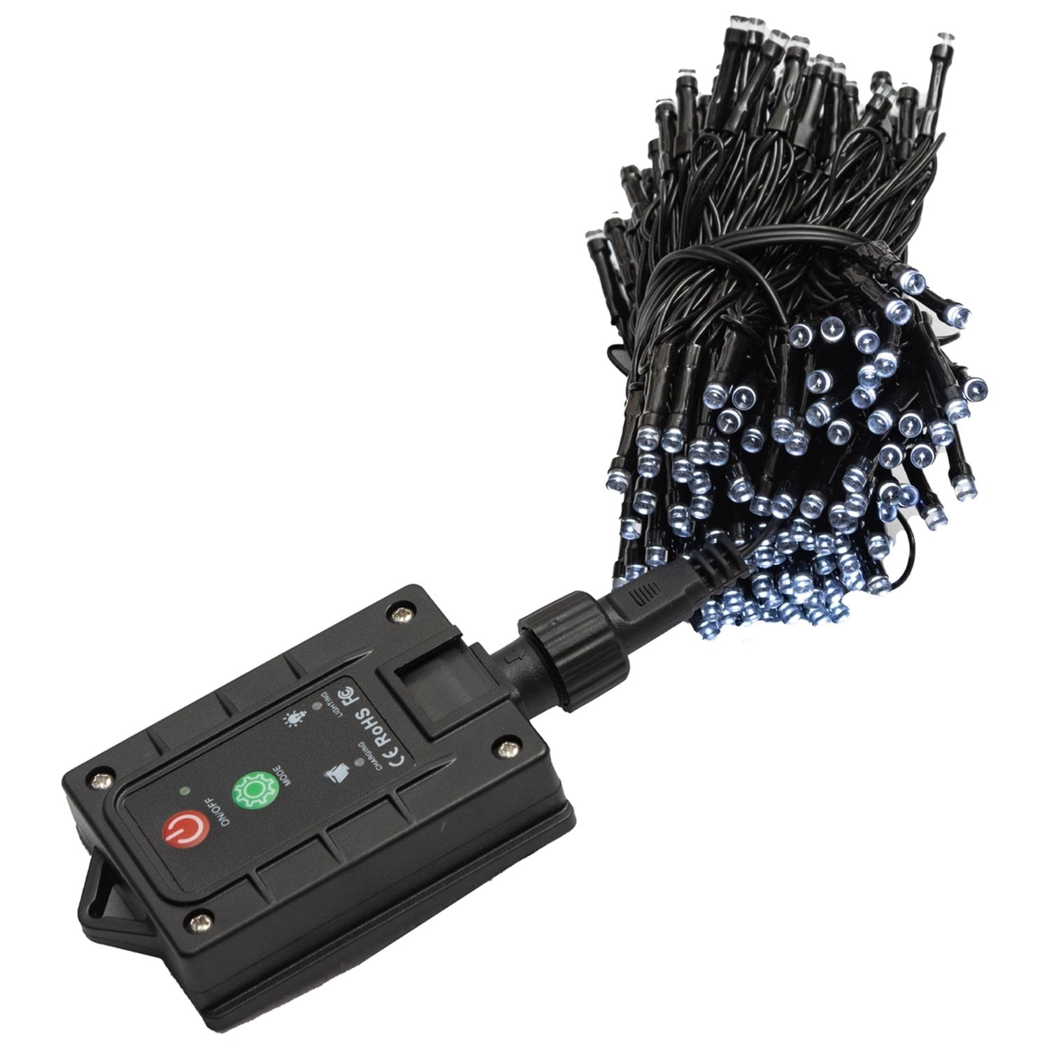 Proplastic - Luz Solar De 200 Led Blanco Frio