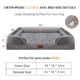 thumbnail image 4 of Cama para perros Comfort Expression, espuma ortopédica impermeable XL, 4 of 6
