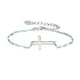 thumbnail image 1 of Brazalete cruz religiosa de plata de ley, 1 of 2