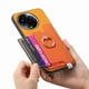 thumbnail image 4 of Funda Magnética para Realme 11 5G con Billetera y Anillo, Protector Resistente Orange, 4 of 5