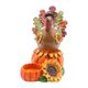 thumbnail image 1 of Estatua De Pavo Con Candelabro De Calabaza Para Estantería, Chimenea, Comedor, Estilo A, 1 of 5