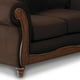 thumbnail image 4 of Sofa Rimini 3 C Tela Velvet Chocolate, 4 of 7
