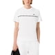 thumbnail image 1 of Camiseta de punto de algodón con ribete Lacoste para hombre en color blanco, talla L, 1 of 4