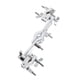 thumbnail image 3 of Hardware De Abrazadera De Estante De Tambor Práctico Para Accesorios De Instrumentos Musicales De Tambor De Jazz Estilo Plateado A, 3 of 5