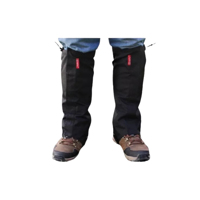 Genérico - Polainas Impermeables Antidesgarro Resistentes A La Nieve, Color Negro